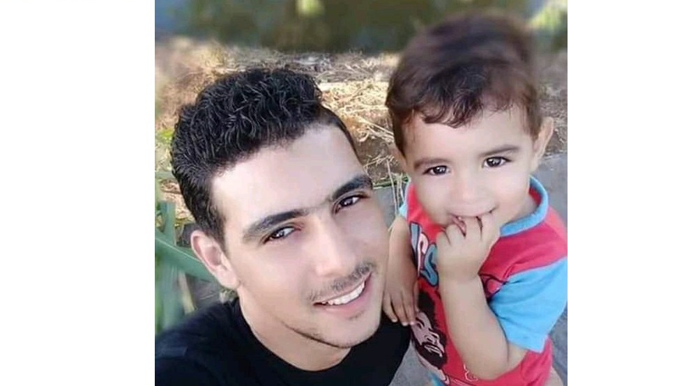 احد ضحايا حادث خط بترول ايتاى البارود 
