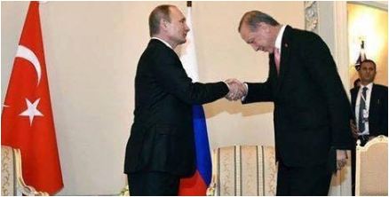 رجب طيب أردوغان وفلاديمير بوتين