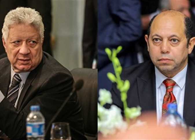 احمد سليمان ومرتضى منصور احمد سليمان ومرتضى منصور