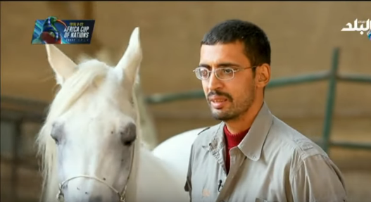 أحمد سعيد، مشرف عنبر الطلائع محطة الزهراء للخيول