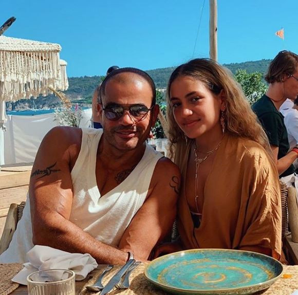 عمرو دياب وكنزي