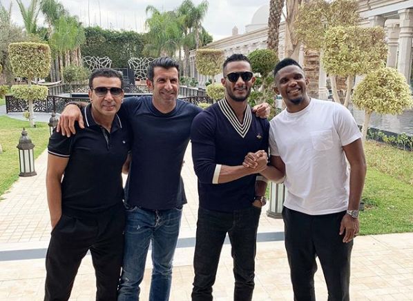 محمد رمضان مع فيجو وصمويل ايتو محمد رمضان مع فيجو وصمويل ايتو
