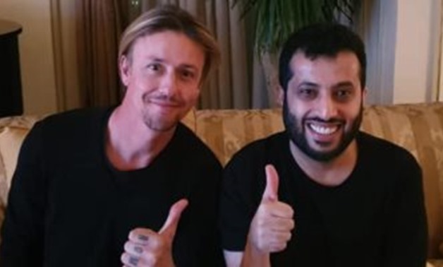 جوتي وتركي آل الشيخ جوتي وتركي آل الشيخ
