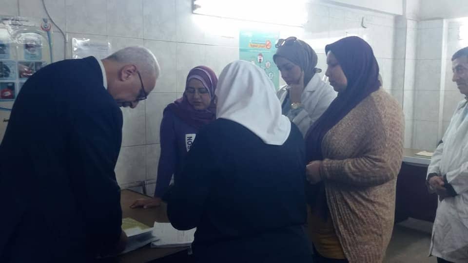  الدكتور رائف يوسف مدير عام فرع التأمين الصحى بالغربية