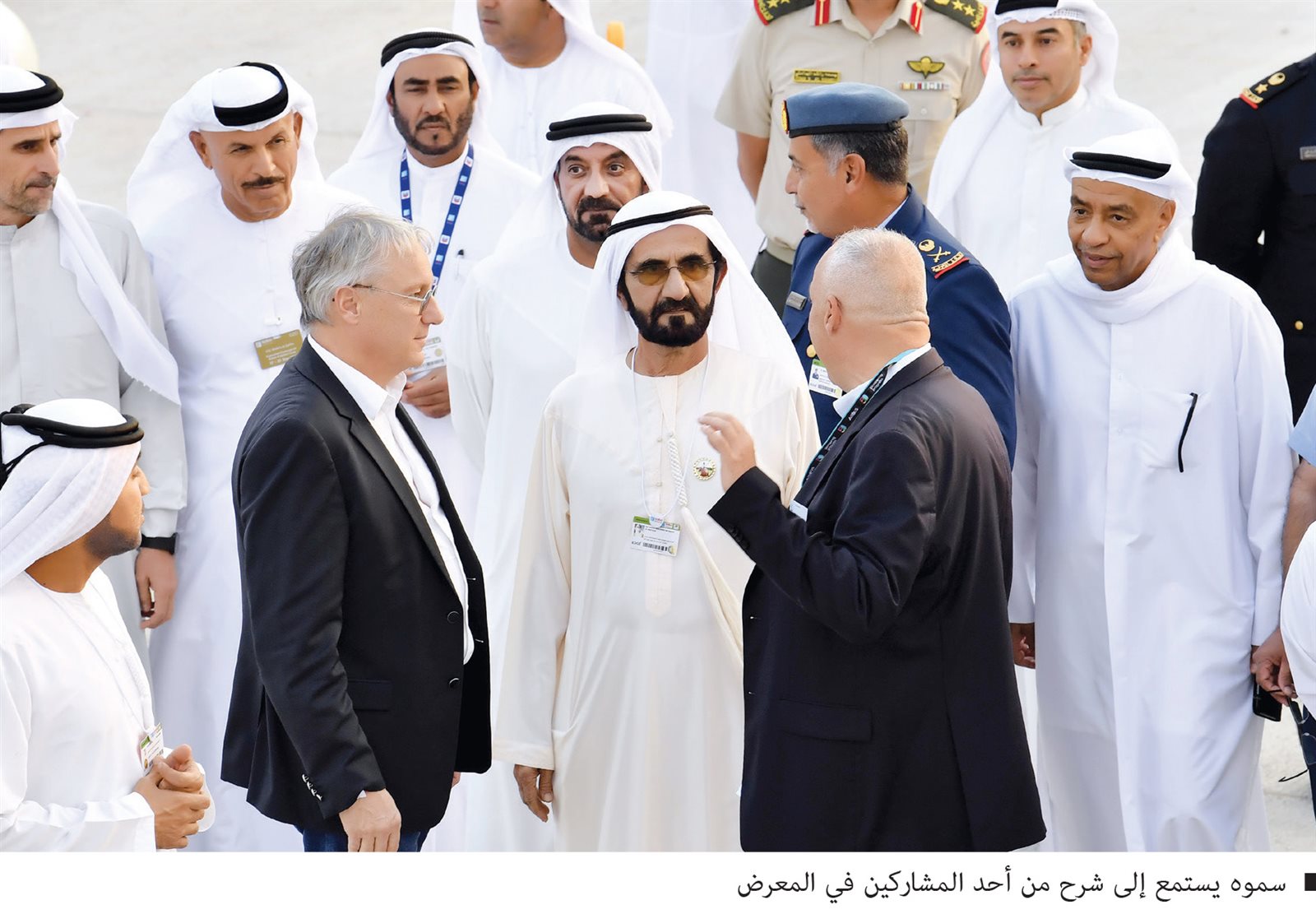 الشيخ محمد بن راشد في معرض دبي للطيران الشيخ محمد بن راشد في معرض دبي للطيران