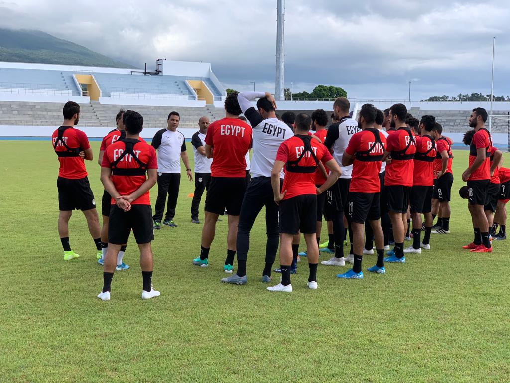 تدريب منتخب مصر بجزر القمر تدريب منتخب مصر بجزر القمر