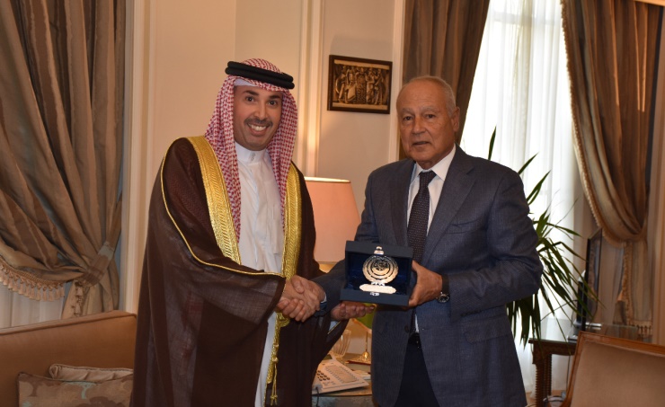 أحمد أبو الغيط وسفير البحرين لدى القاهرة أحمد أبو الغيط وسفير البحرين لدى القاهرة