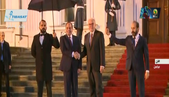 الرئيس السيسي يلتقي نظيره الألماني 