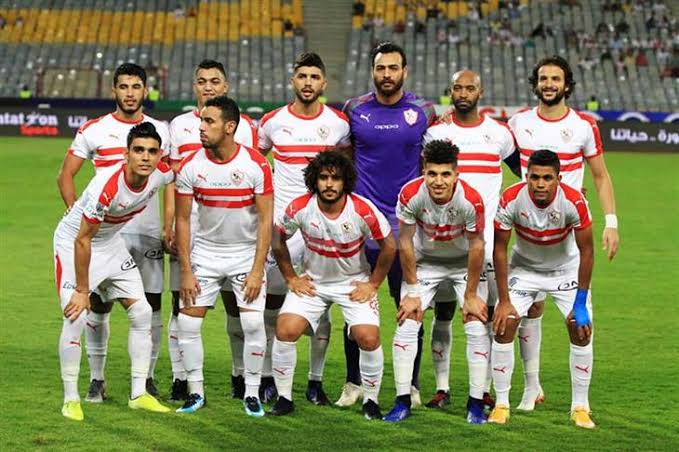 لاعبو نادي الزمالك