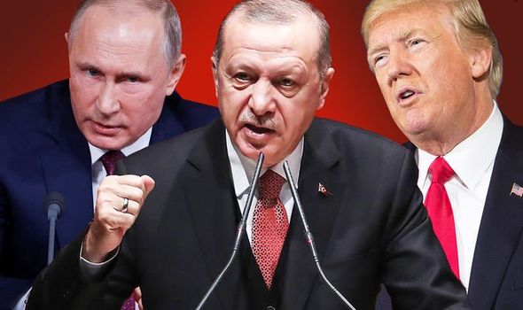 ترامب - اردوغان - بوتين