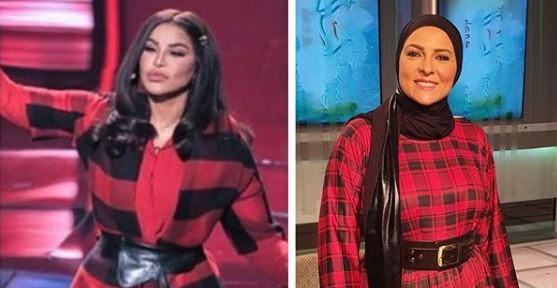 الاعلامية دعاء فاروق والفنانة أحلام 