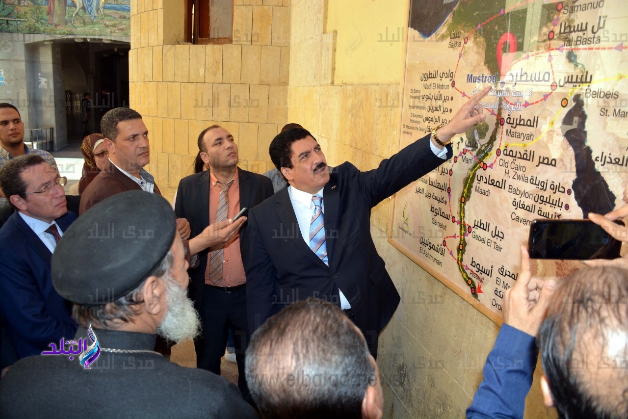 وفد لجنة السياحة والآثار بمجلس النواب
