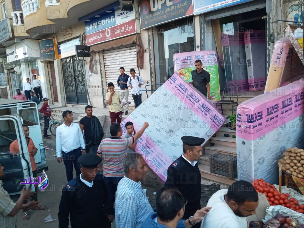 حملة لازالة الإشغالات حملة لازالة الإشغالات