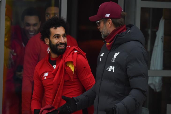 محمد صلاح ويورجن كلوب
