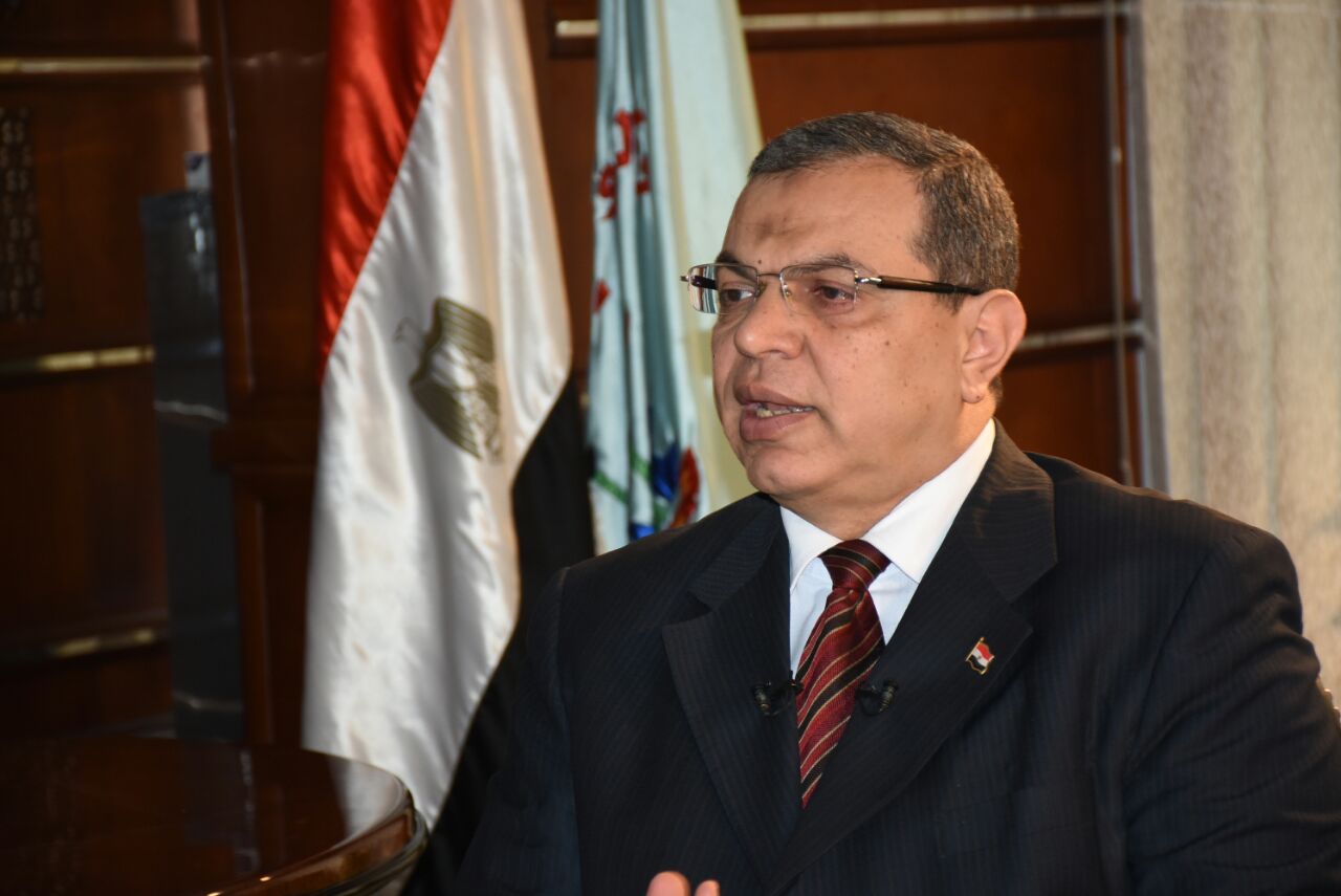 وزير القوى العاملة محمد سعفان