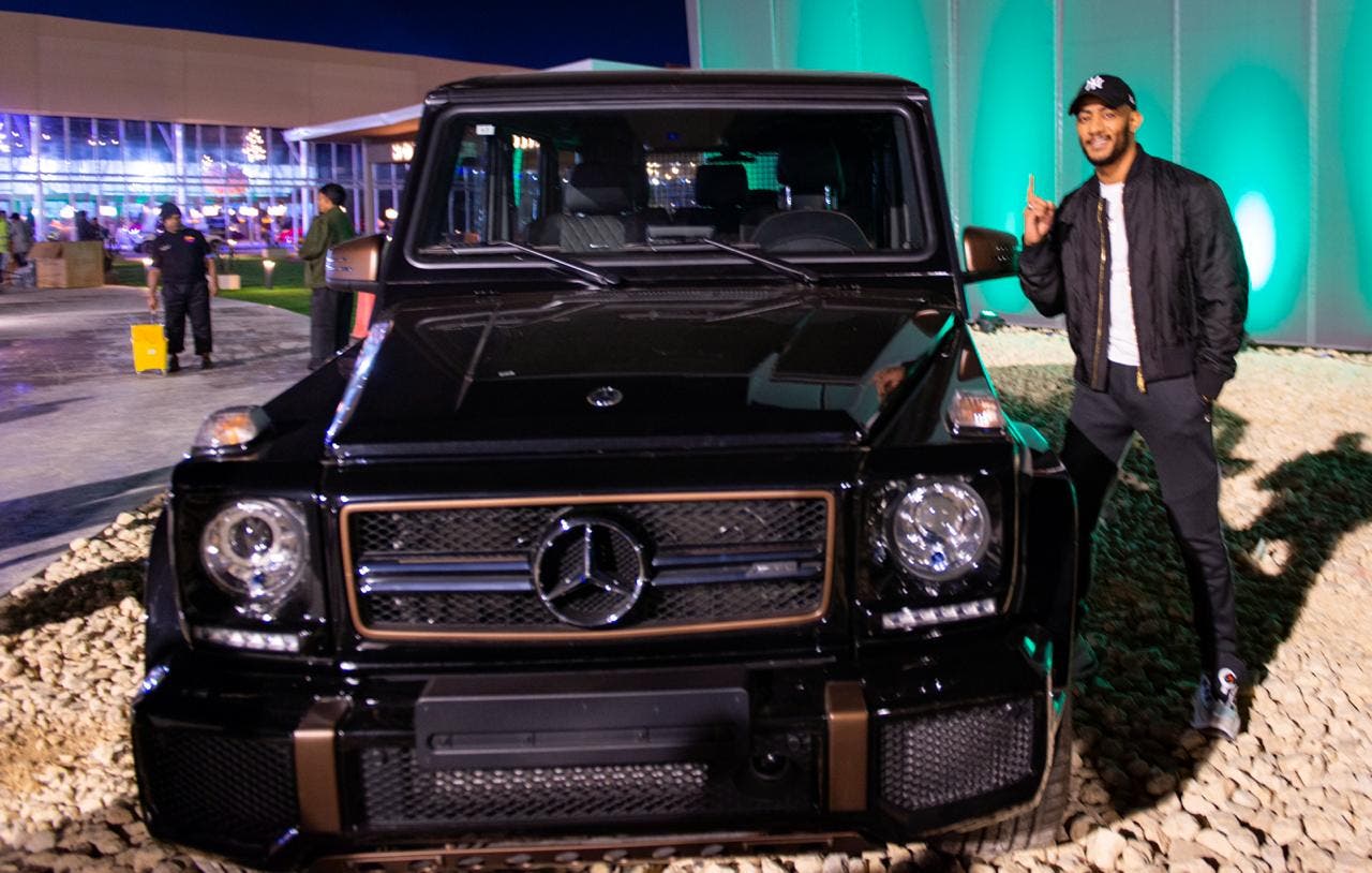 سيارة محمد رمضان الجديدة