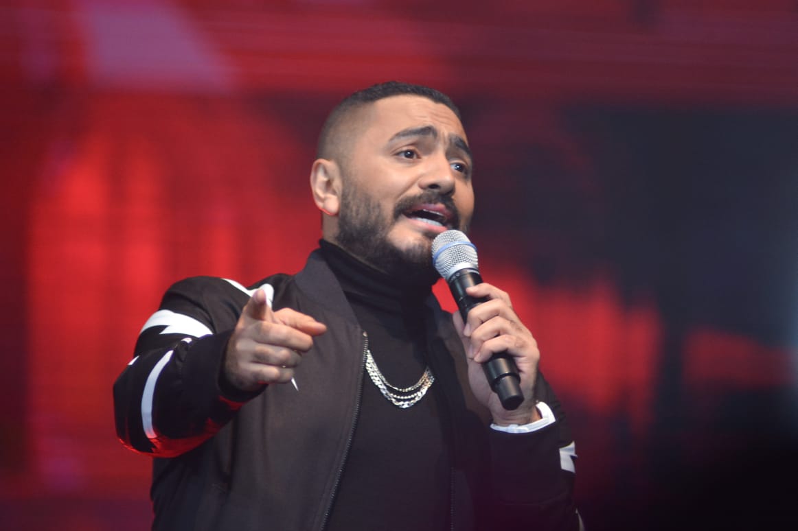 حفل ضخم لـ تامر حسني حفل ضخم لـ تامر حسني