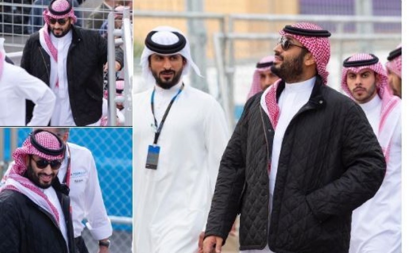 ولي العهد يرتدي جاكيت اثار اهتمام جميع السعوديين