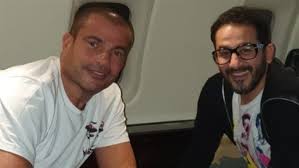 عمرو دياب وأحمد حلمى عمرو دياب وأحمد حلمى