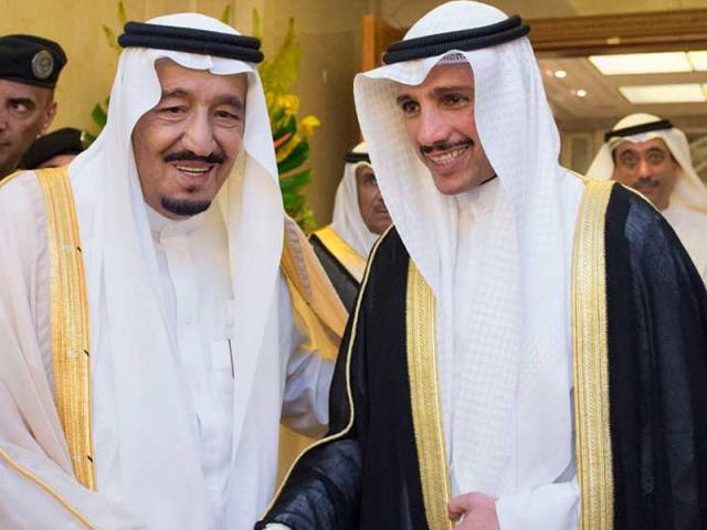 مرزوق الغانم رئيس مجلس الأمة الكويتي وخادم الحرميين