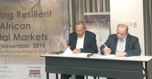 مذكرة تعاون بين اتحادي البورصات العربية والأفريقية مذكرة تعاون بين اتحادي البورصات العربية والأفريقية