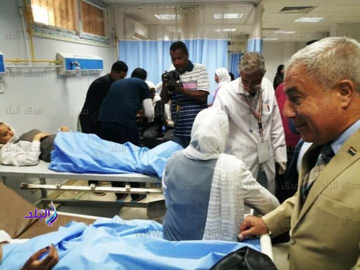 الطلبة المصابين