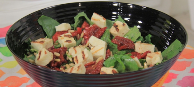 طريقة عمل سلطة حلوم مشوية