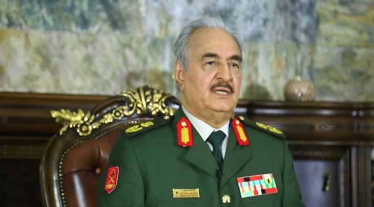 قائد الجيش الوطني الليبي الجنرال خليفة حفتر قائد الجيش الوطني الليبي الجنرال خليفة حفتر