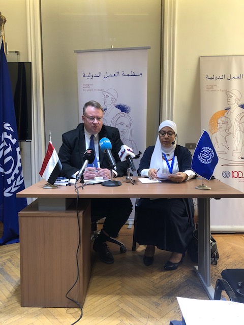 إيريك أوشلان مدير مكتب منظمة العمل الدولية بالقاهرة إيريك أوشلان مدير مكتب منظمة العمل الدولية بالقاهرة