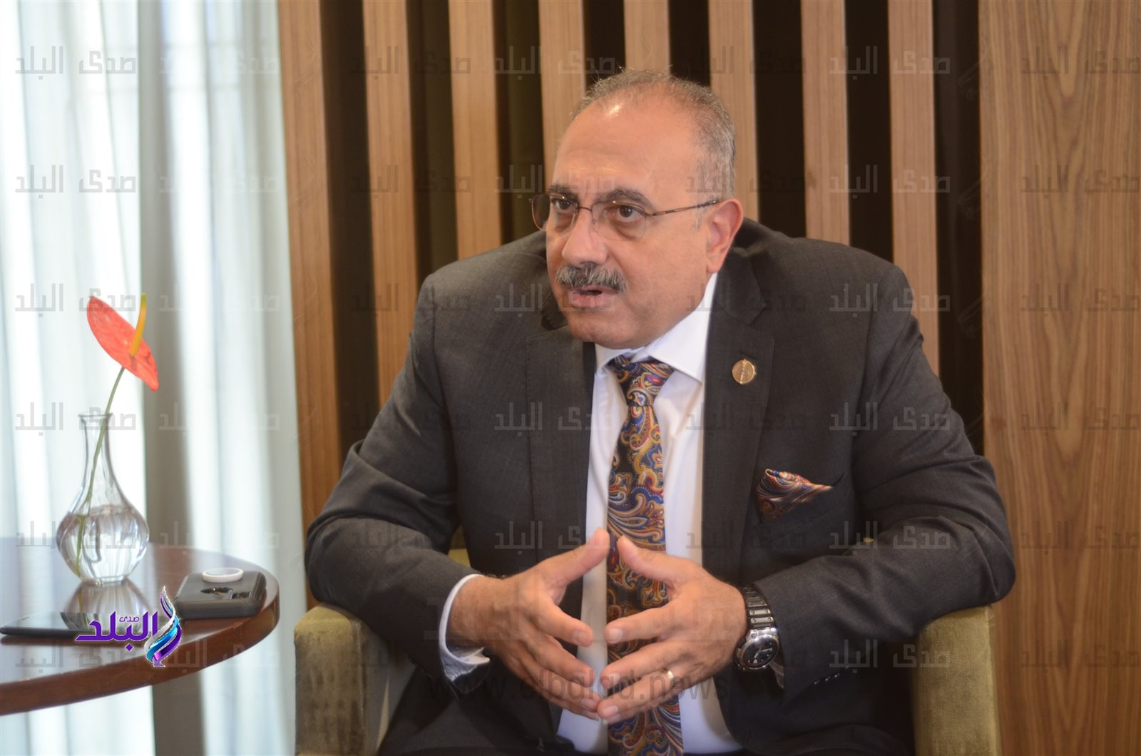 لقاء سبعاوي بمحرر صدى البلد