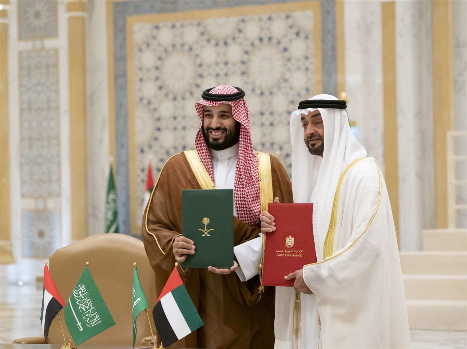 محمد بن زايد ومحمد بن سلمان