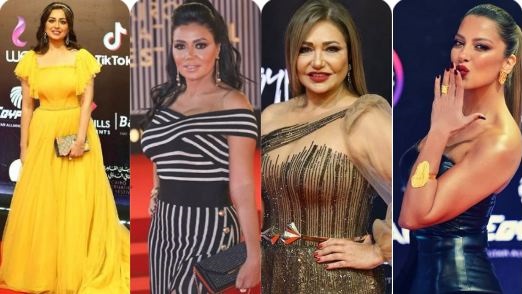 فساتين النجمات في مهرجان القاهرة السينمائي