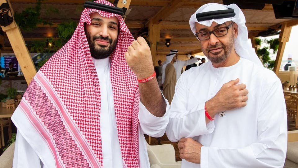 محمد بن زايد ومحمد بن سلمان