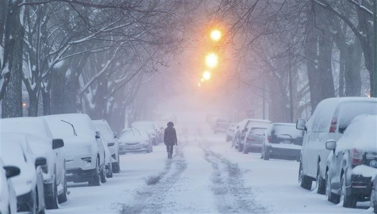 عاصفة ثلجية عاصفة ثلجية
