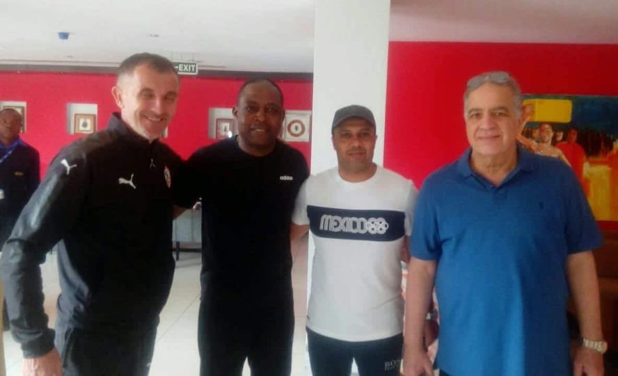 كالوشا يستقبل بعثة الزمالك