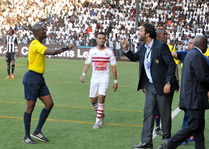 الزمالك ومازيمبي " صورة أرشيفية "