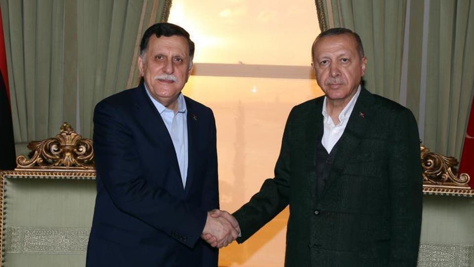 أردوغان والسراج