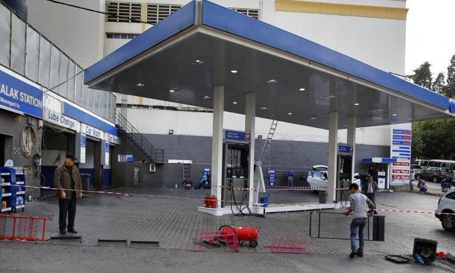 إضراب محطات الوقود في لبنان إضراب محطات الوقود في لبنان