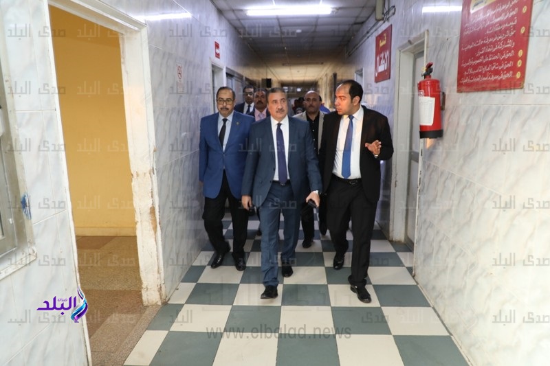 محافظ المنوفية يفاجئ المستشفيات محافظ المنوفية يفاجئ المستشفيات