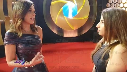 انجي المقدم ومحررة صدى البلد