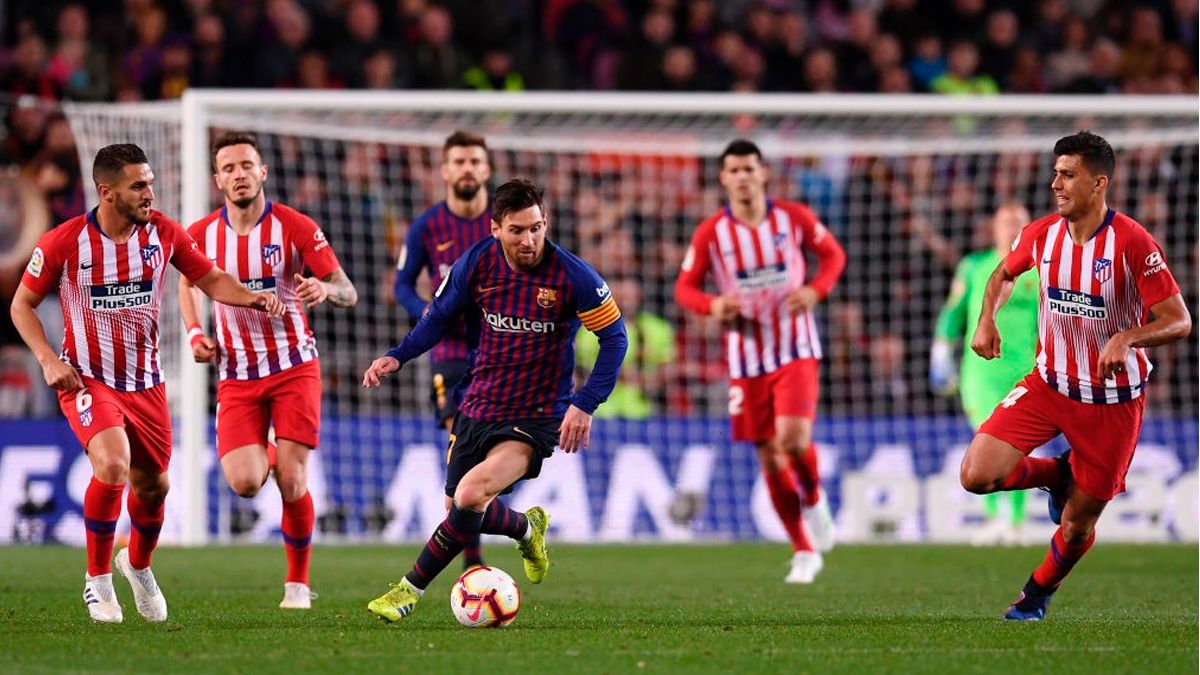 أتلتيكو مدريد ضد برشلونة