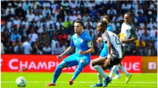 جانب من مباراة الزمالك ومازيمبي
