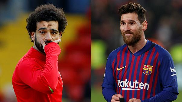 ميسي ومحمد صلاح ميسي ومحمد صلاح