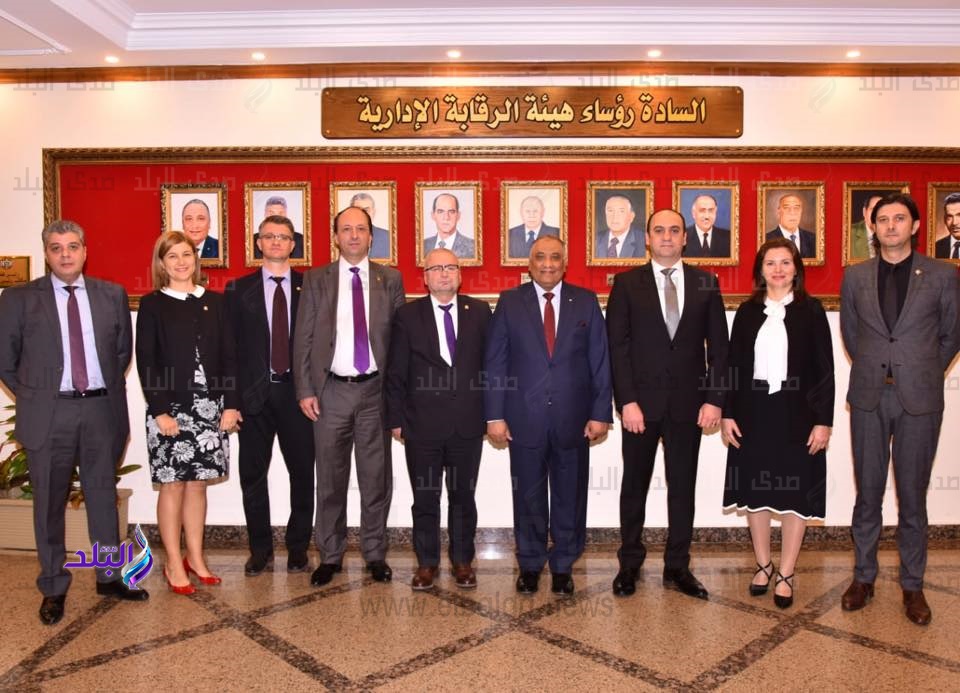 وفد مكافحة الفساد برومانيا يزور الرقابة الإدارية وفد مكافحة الفساد برومانيا يزور الرقابة الإدارية