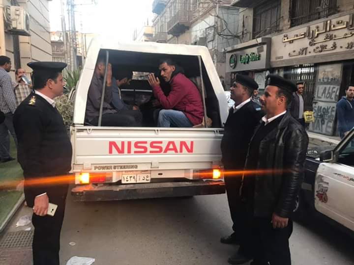 ضبط 14 سايس في حملة أمنية بشوارع طنطا