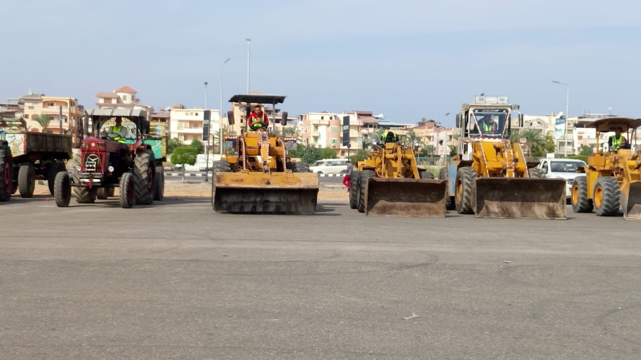 حملات نظافة لمدينة دمياط الجديدة 