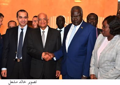 زيارة علي عبد العال لجنوب السودان
