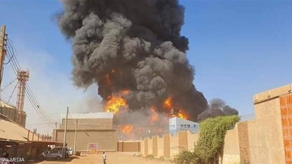 حريق بالسودان
