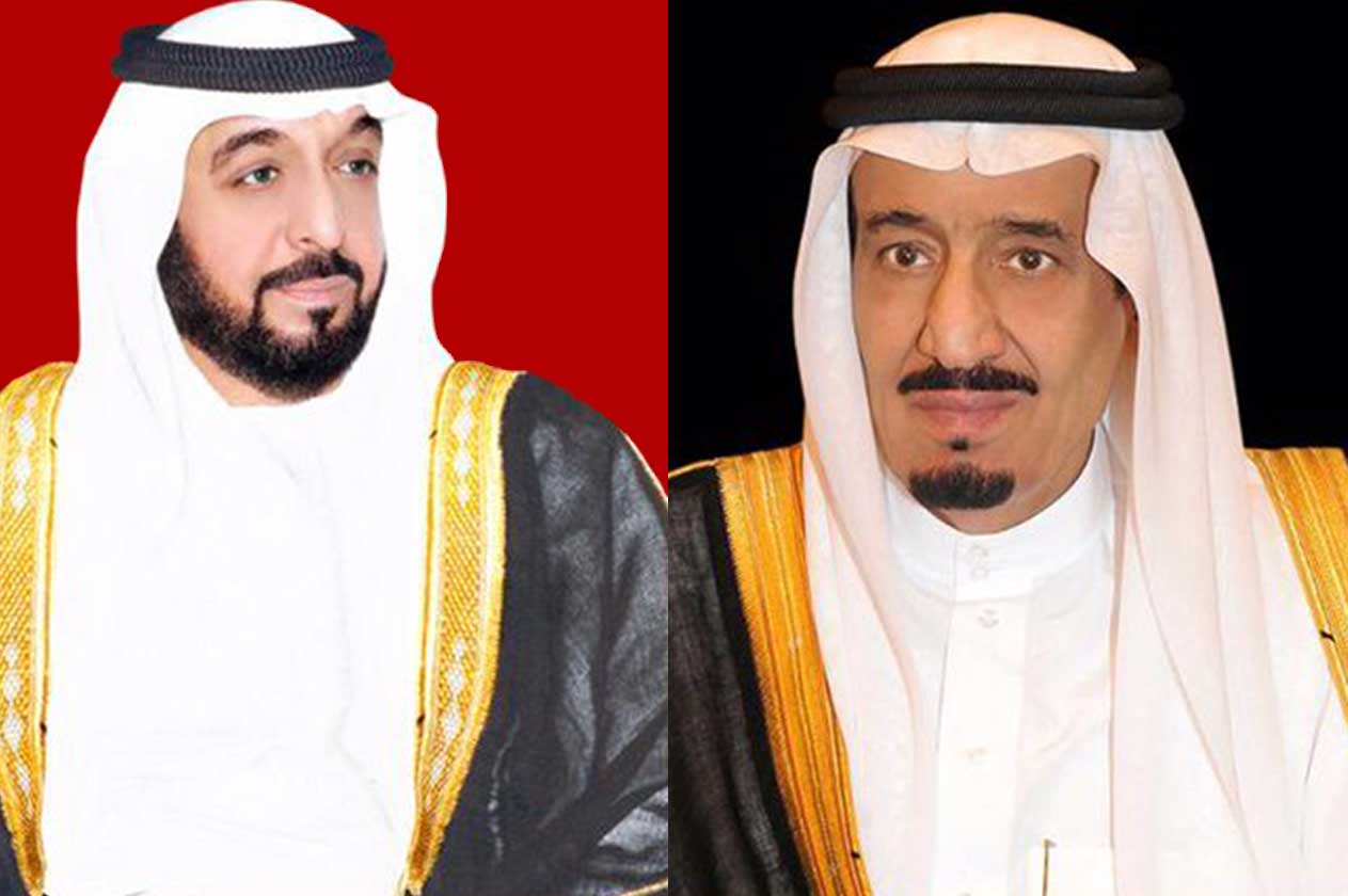 خادم الحرمين ورئيسة دولة الامارات خادم الحرمين ورئيسة دولة الامارات