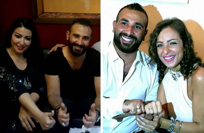 أحمد سعد وسمية الخشاب وريم البارودى